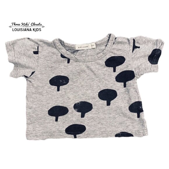 Kid + Kind Other - Kid + Kind 6-12m Tree Print Top